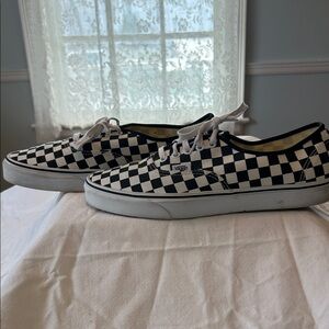 Vans Black and White Checkered Shoes